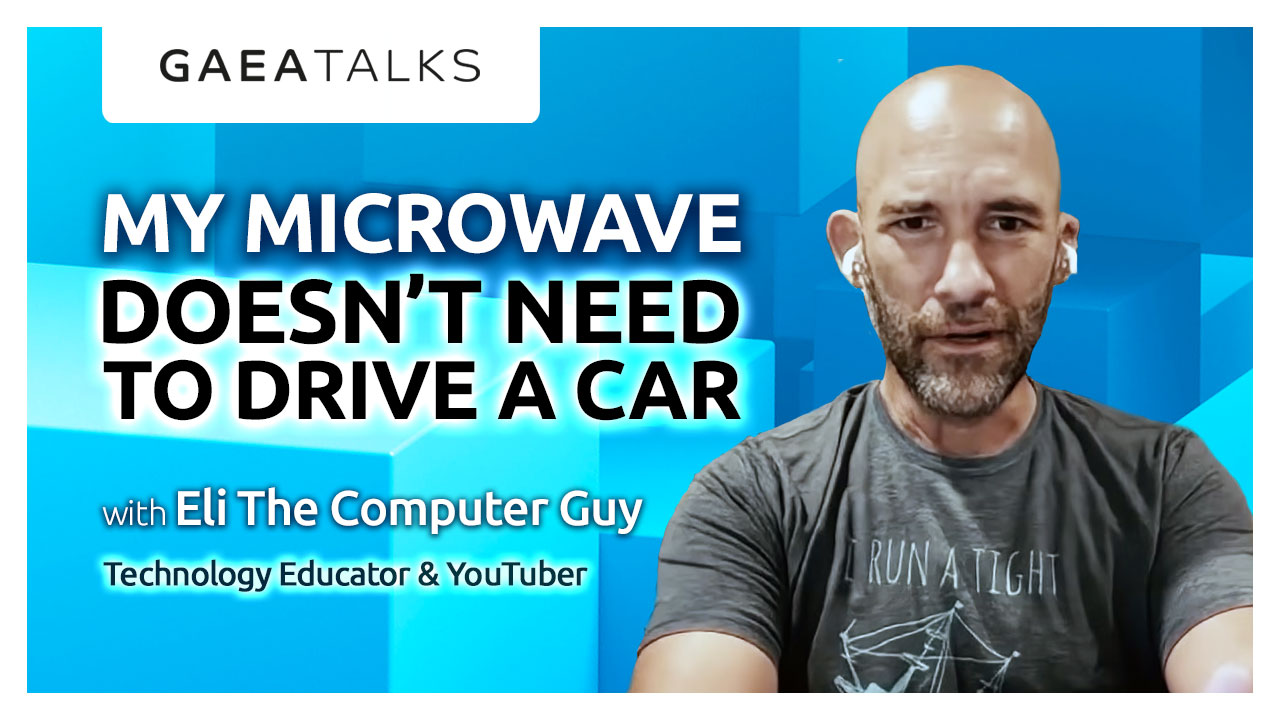 My Microwave Doesn't Need To Drive A Car cover art
